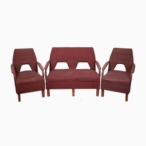 Sofas von Gigi Radice, 1950er, 3er Set