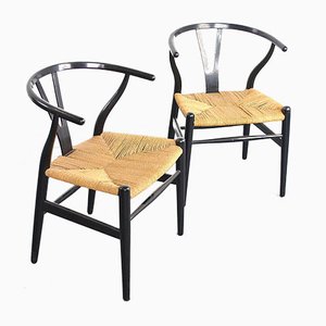 Set of Wishbone Chairs by Hans J. Wegner for Carl Hansen & Søn, 1960s
