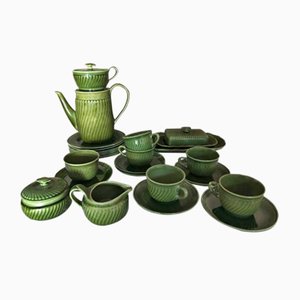 Coffee Set from Boch Frères, 1950s, Set of 18