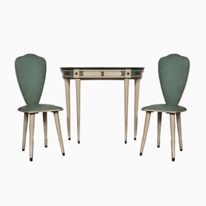 Tisch und Stühle von Umberto Mascagni für Umberto Mascagni, 1960er, Set of 4