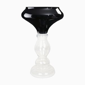 Zeus Vase in Black Glass from VGnewtrend