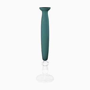 Mercurio Vase in Green Lagoon Glass from VGnewtrend