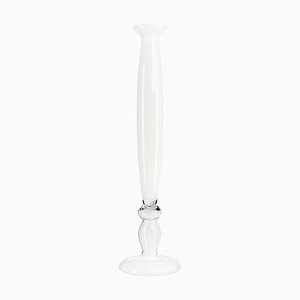Mercurio Vase aus weißem Glas von VGnewtrend