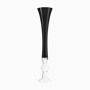 Annalisa Vase in Black Glass from VGnewtrend