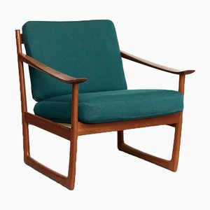 FD130 Easy Chair by Peter Hvidt & Orla Mølgaard-Nielsen for France & Søn / France & Daverkosen, 1970s