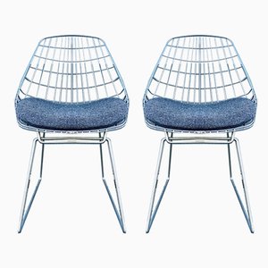 Mid-Century SM05 Wire Chair from Pastoe