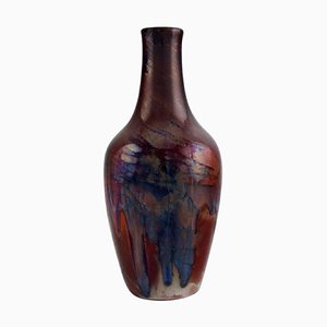 Antique Vase in Glazed Ceramics by Karl Hansen Reistrup for Kähler, 1890s