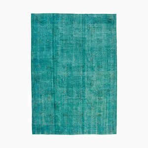 Tapis Turquoise Vintage Délavé