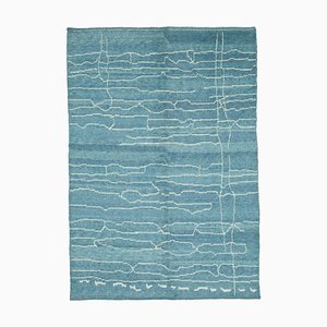 Tapis Vintage Bleu, Maroc