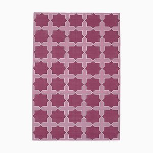 Tapis Dhurrie Vintage Violet