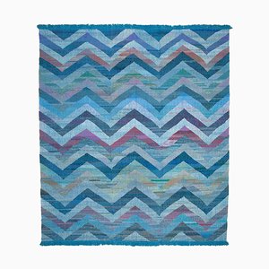 Tapis Bleu Vintage