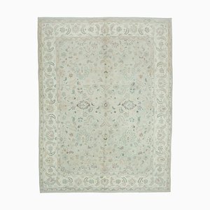 Large Vintage Beige Area Rug