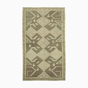 5x8 Beige Vintage Anatolian Rug 10033