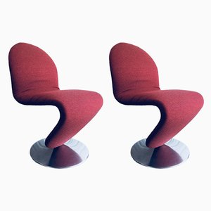 Set of 1-2-3 System Chairs from Fritz Hansen, Denmark