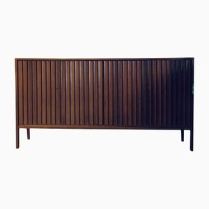 Credenza alta Mid-Century di Leo Bub, Danimarca, anni '60