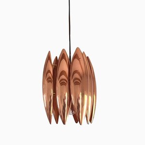 Copper Kastor Pendant from Fog & Mørup, 1960s