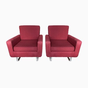 Poltrone in teak di Florence Knoll, anni '60, set di 2