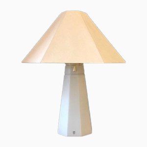 Opal Glass Table Lamp from Peill & Putzler, 1960s
