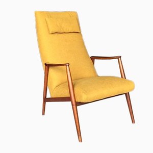 Danish Teak Lounge Chair by Hartmut Lohmeyer, 1950s