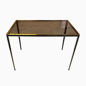 Table Basse Dorée Noire, 1950s