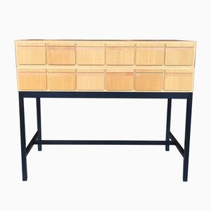 Schedario in quercia, anni '60