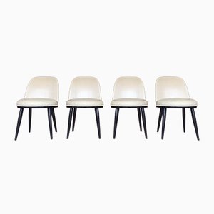Italian Side Chairs, 1950s, Set of 4