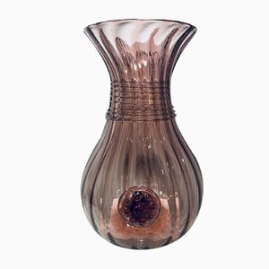 Blown Glass Vase from Gordiola, 1970s