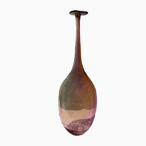 Blown Glass Vase by Kjell Engman for Kosta Boda, 1980s