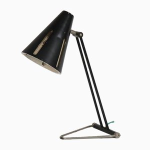 Sun Series Desk Lamp by H. Busquet for Hala, the Netherlands, 1950s