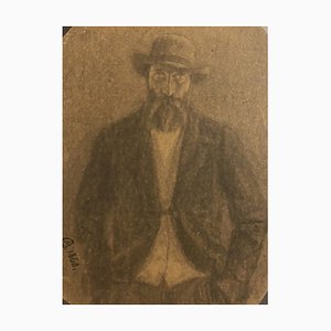 Portrait d'un Homme, Début 19ème Siècle, Crayon Sur Papier