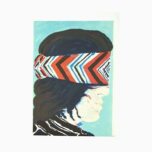 Banded, Lithographie des späten 20. Jahrhunderts