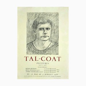 Póster de la exposición Tal Coat, 1968