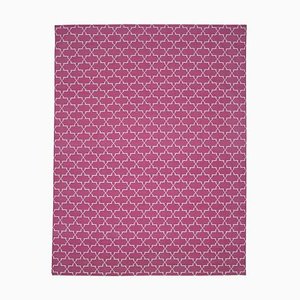 Tapis Dhurrie Rose