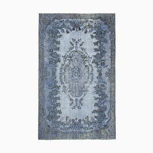 Blue Overdyed Rug