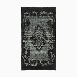 Tapis Vintage Noir Délavé