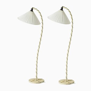 Swedish Grace Floor Lamps, Set of 2
