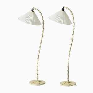 Swedish Grace Floor Lamps, Set of 2