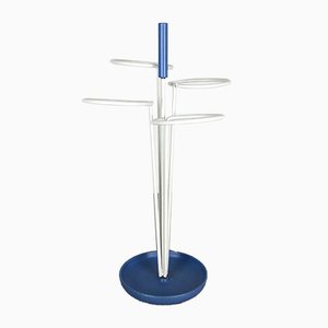 Original Pop Art Minimalist Metal Umbrella Stand in the style of Matégot, 1960s