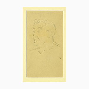 Laurent Bonet - Young Boy - Originalzeichnung auf Papier von Laurent Bonet - 1880er
