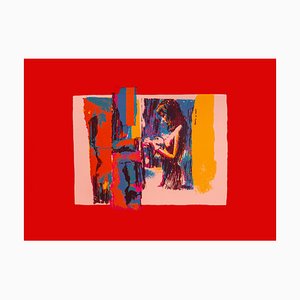 Nicola Simbari - Woman - Original Siebdruck - 1976