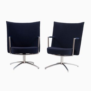 Set of Vintage EJ70 Partner Chairs by Joannes Foersom & Peter Hiort-Lorenzen for Erik Jørgensen