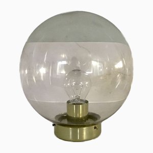 Hand Blown Globe Ceiling Lamp / Wall Light from Raak, 1960s