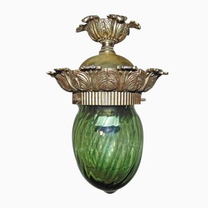 Vintage Brass Ceiling Lamp