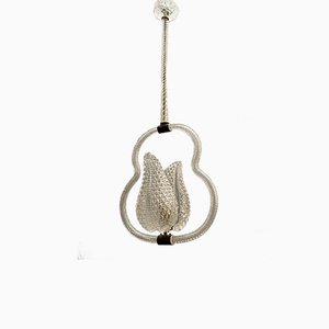 Murano Glass Pendant Lamp, 1950s