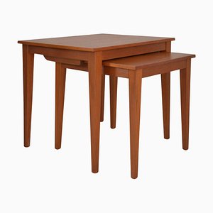 Tables Gigognes en Teck, Danemark, 1960s, Set de 2