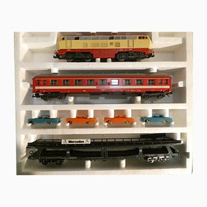 WLASM 71-80 Deutsche Bahn with Transport Cars Mercedes from Lima, Italy, 1980s, Set of 10