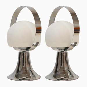 Italian Table Lamps, 1970s, Set of 2