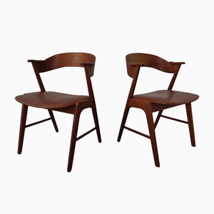 Set of Danish Teak Dining Chairs by Korup Stolefabrik, 1960s