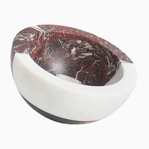 Gae L Multicolored Marble Bowl by Arthur Arbesser for MMairo