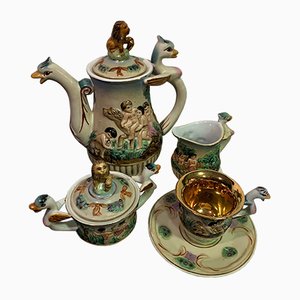 Geschirr Set von Capodimonte, 1950er, Set of 11